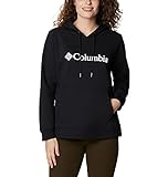 Columbia Logo Sudadera con Capucha para Mujer
