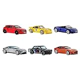 Hot Wheels Multipack clásicos europeos, pack coches de juguete de colección, +3 años (Mattel HLK51)