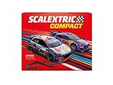 Scalextric - Circuito COMPACT - Pista de Carreras Completa - 2 coches y 2 mandos 1:43 (Chrono Masters)