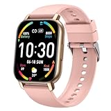 Hoxe Reloj Inteligente Mujer Hombre, 1.85' Smartwatch con Llamadas Bluetooth, 112 Modos Deportivos, Smart Watch Pulsómetro/Monitor Sueño/Podómetro, Impermeable IP68 Pulsera Actividad para Android iOS