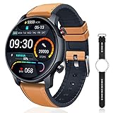 Motsfit Reloj Inteligente Hombre: Smartwatch con Pulsometro Podometro Presión Arterial Pulsera Actividad Inteligente Deportivo Impermeable Reloj Hombre para iPhone Android