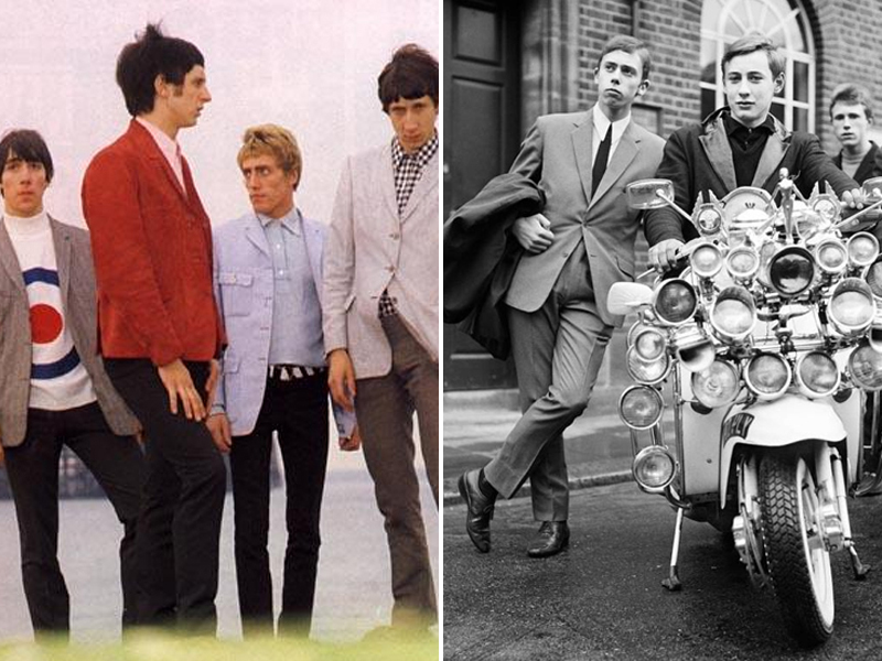 Moda masculina de la década de 1960