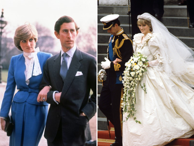 Moda de la princesa Diana de los 80